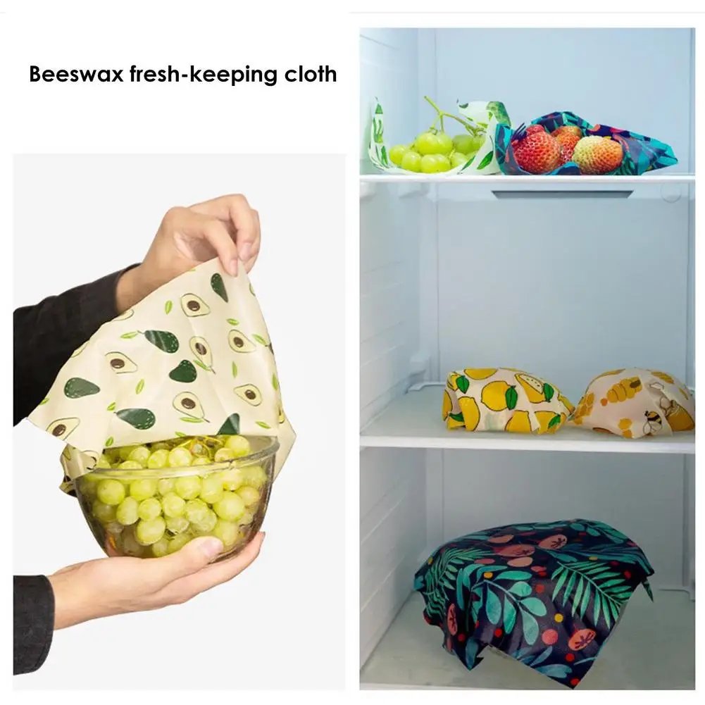 Beeswax Wrap Eco Friendly Kitchen Wrap Replacement Organic Natural Bees Wax Reusable Mixed Pattern Beeswax Food Wraps Bowl Cover Beeswax Wrap Eco Friendly Kitchen Wrap Replacement Organic Natural Bees Wax Reusable Mixed Pattern Beeswax Food Wraps Bowl Cover
