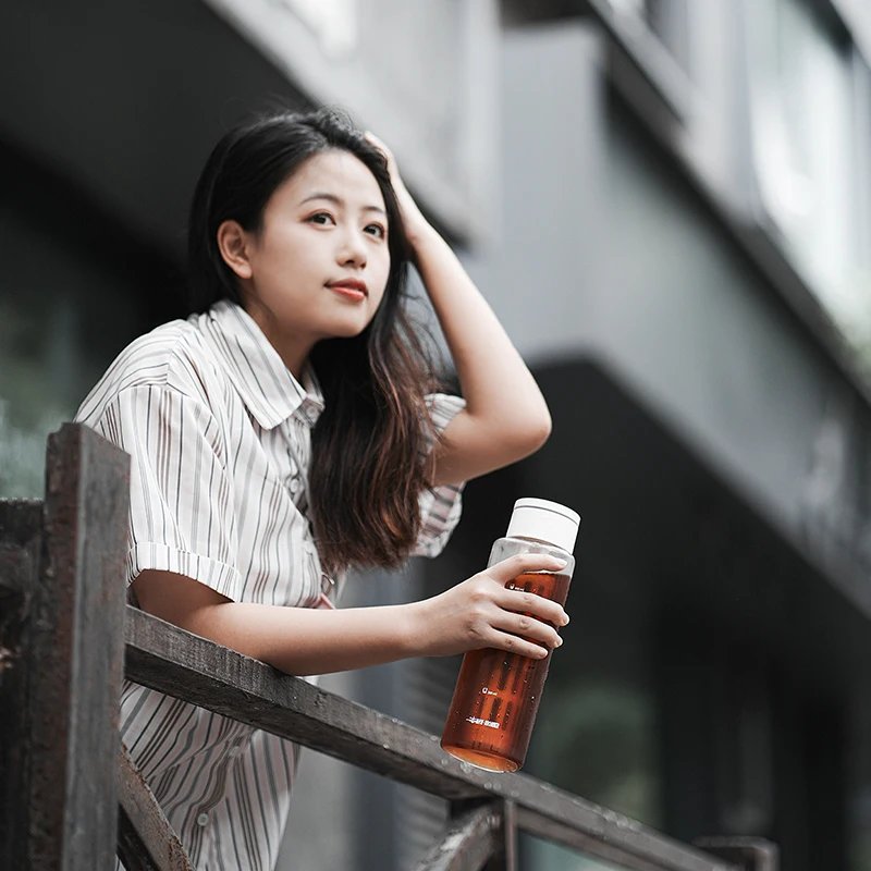 MHW-3BOMBER Cold Brew Coffee Maker Ice 600ml Cold Coffee Brewer Portable Coffee Pot Detachable Filter Element Home Camping Tools