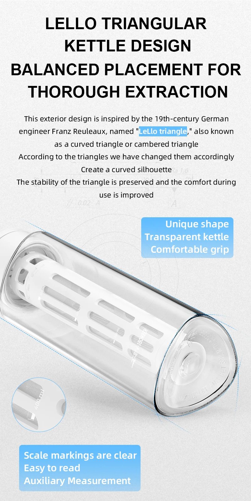 MHW-3BOMBER Cold Brew Coffee Maker Ice 600ml Cold Coffee Brewer Portable Coffee Pot Detachable Filter Element Home Camping Tools