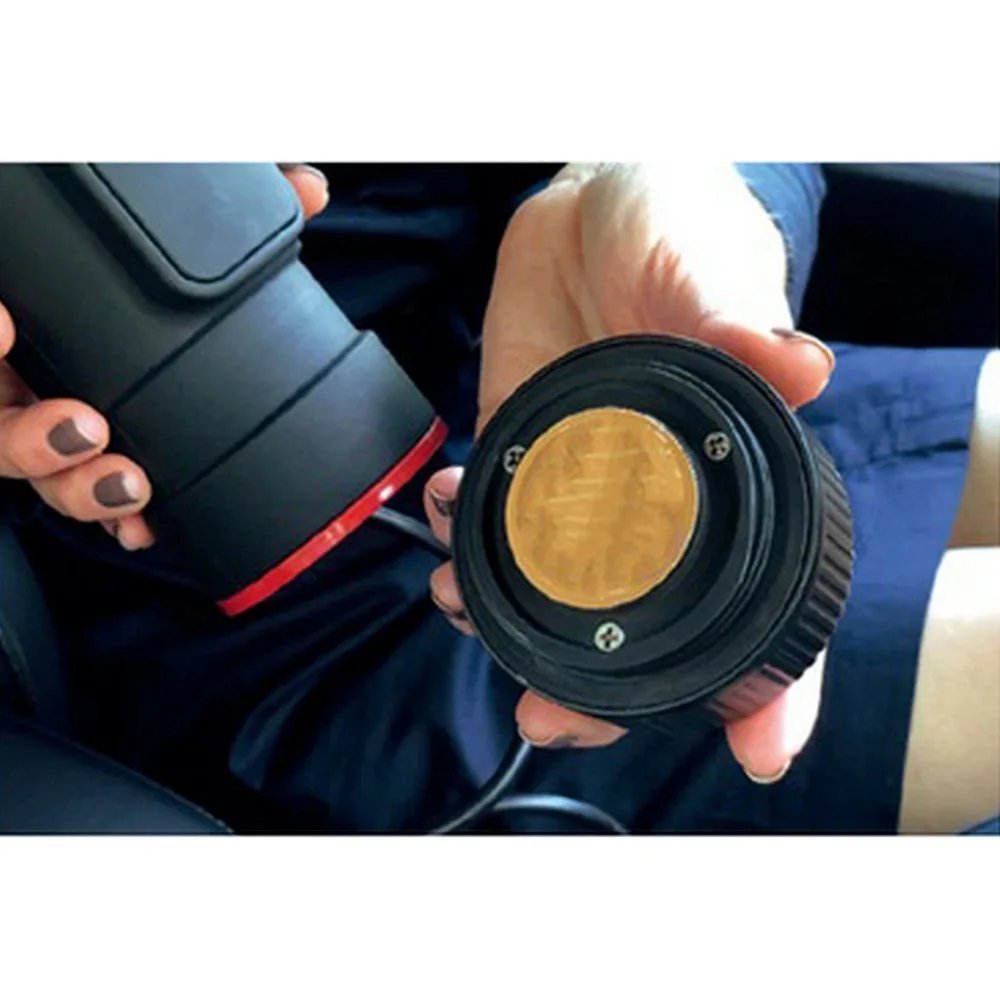 Portable Coffee Maker Heating Rechargeable 12V Car Coffee Capsules Coffee Cold Brew Espresso Maker  Travel Camping Hiking