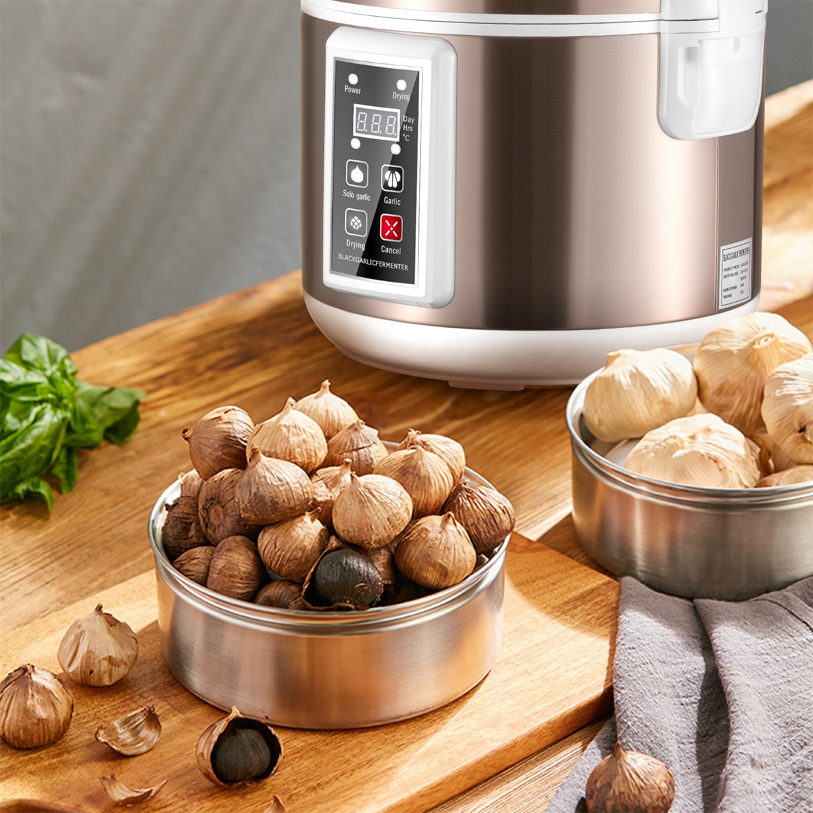 5L Black Garlic Fermenter Electric Garlics Smart Fermentation Machine Automatic Zymolysis Zymosis Pot Natto Yogurt Maker EU US 5L Black Garlic Fermenter Electric Garlics Smart Fermentation Machine Automatic Zymolysis Zymosis Pot Natto Yogurt Maker EU US