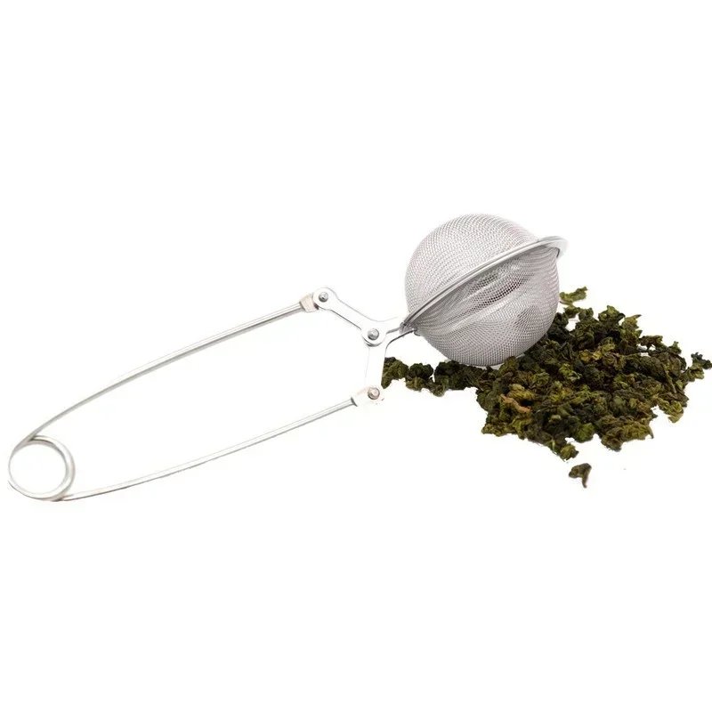 Tea Infuser In Mesh Ball Infuser Strainer Filter with Handle Stainless Steel Mesh Ball Filter Tea Infuser In Mesh Ball Infuser Strainer Filter with Handle Stainless Steel Mesh Ball Filter