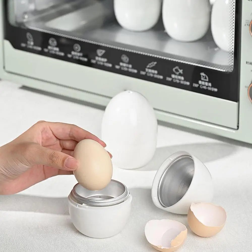 NEW Microwave Egg Steamer Boiler Cooker 1/4 Eggs Capacity Easy Quick 5 Minutes Hard Or Soft Boiled Kitchen Cooking Tools