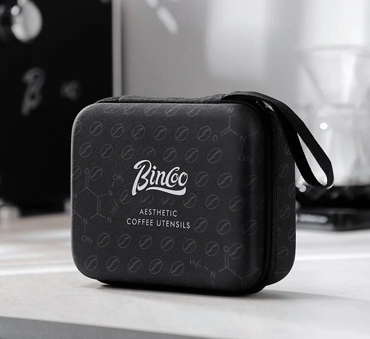 Bincoo Manual Coffee Grinder&ndash; Portable with Carry Bag External Grind Ideal for Home,Travel Adjustment Hander Grinder