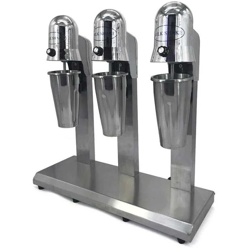 3 Heads Milkshake Mixer,18000RMP Electric Milkshake Maker Machine with 3 x 800ml Cup,Milk Frother Mixer for Milk Drink Tea Juice 3 Heads Milkshake Mixer,18000RMP Electric Milkshake Maker Machine with 3 x 800ml Cup,Milk Frother Mixer for Milk Drink Tea Juice