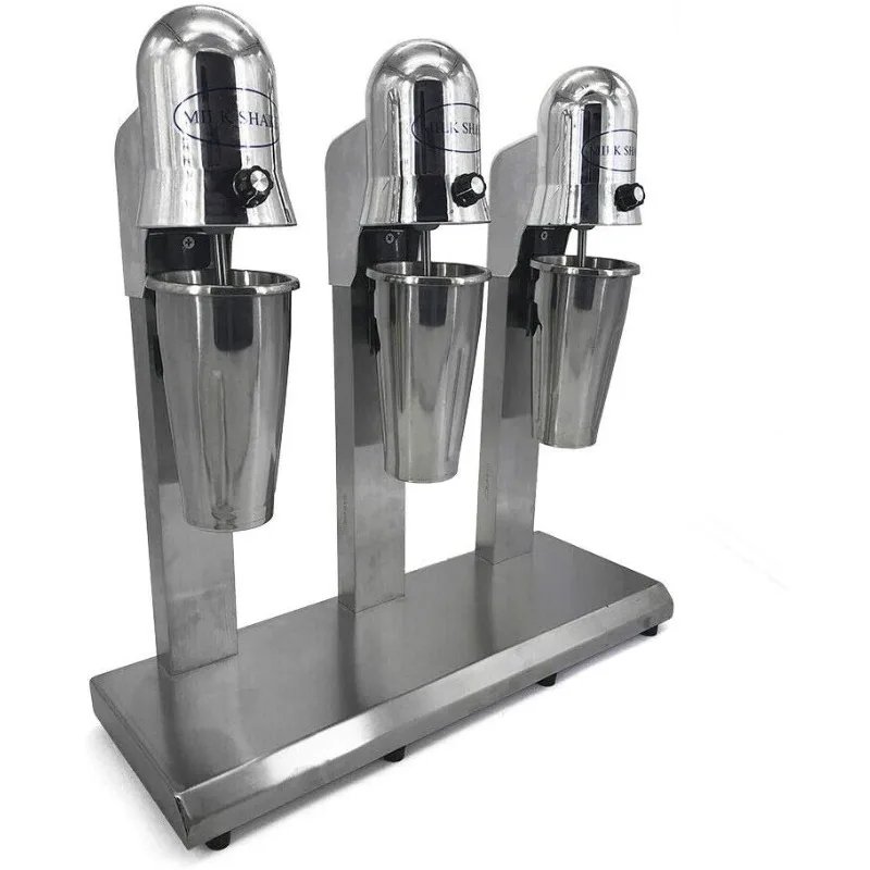 3 Heads Milkshake Mixer,18000RMP Electric Milkshake Maker Machine with 3 x 800ml Cup,Milk Frother Mixer for Milk Drink Tea Juice 3 Heads Milkshake Mixer,18000RMP Electric Milkshake Maker Machine with 3 x 800ml Cup,Milk Frother Mixer for Milk Drink Tea Juice