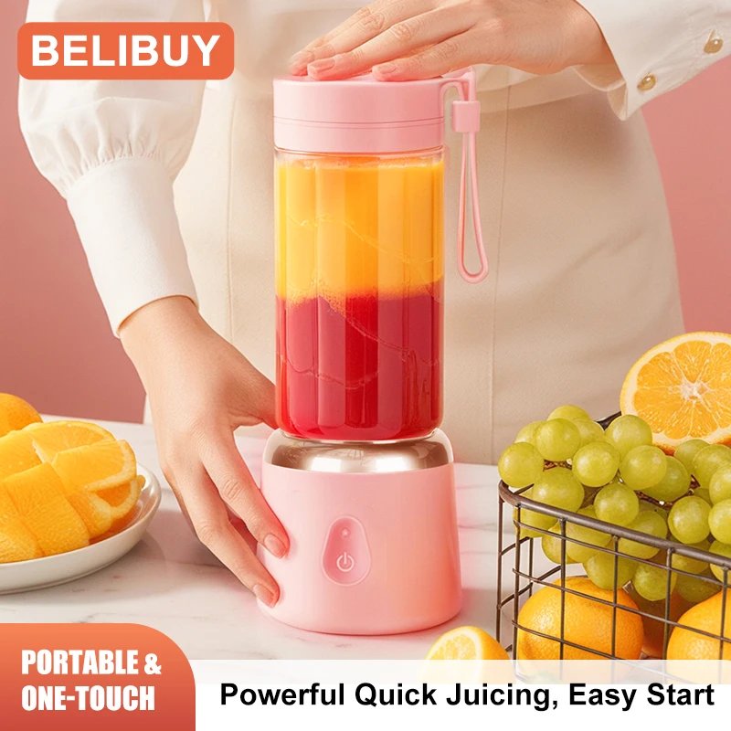 Portable Electric Juicer USB Charging Orange Lemon Fruit Blender Mini Household Juice Squeezer Mixer Citrus Kitchen Juicer Tools