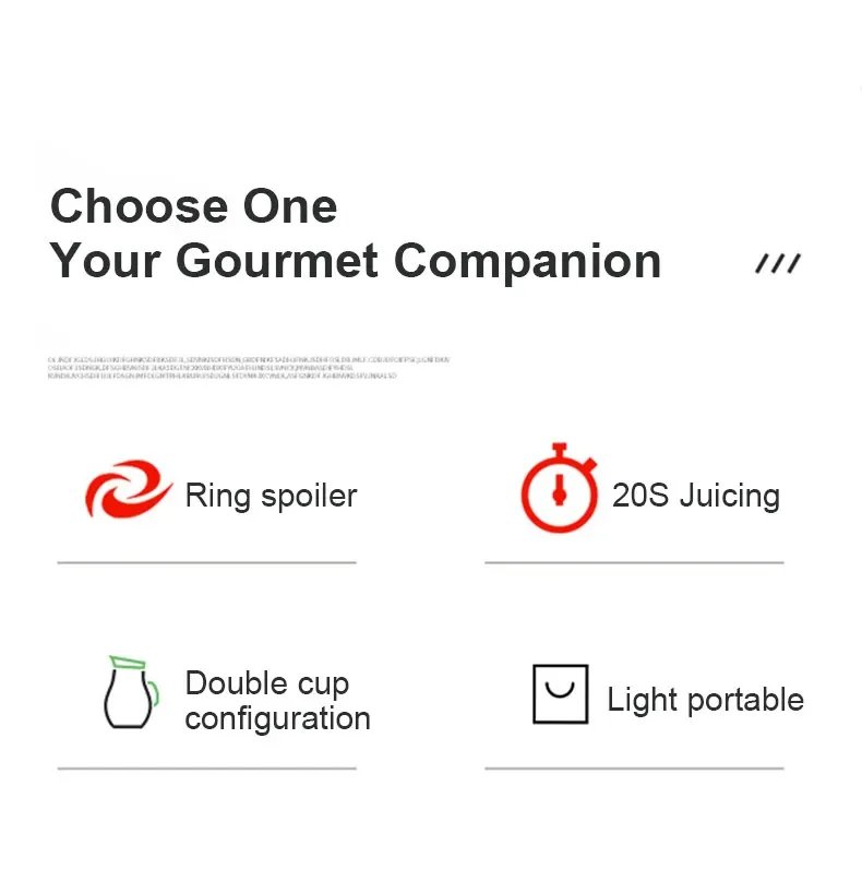 Portable Electric Fruit Juicer Wireless USB Rechargeable 6 Blades Mini Mixer Multifunction Summer Smoothie Blender Machine