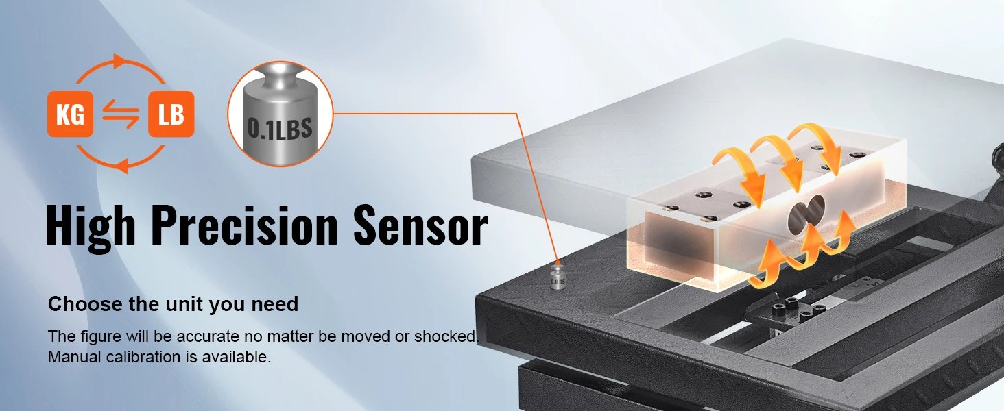 SucceBuy Computing Digital Platform Scale 660 lbs Load with LB/KG Tare Price Calculator Stainless Steel High-Definition Display SucceBuy Computing Digital Platform Scale 660 lbs Load with LB/KG Tare Price Calculator Stainless Steel High-Definition Display