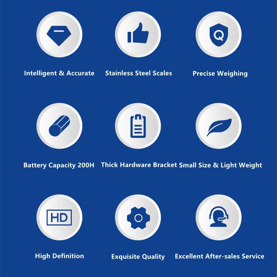 High Precision Scale, Accurate Digtal Lab Industrial Electronic Scale, Commerical Counting Kitchen Scale with LCD Screen
