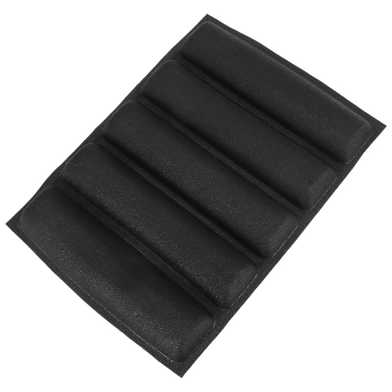 Silicone Pan - Non-Stick Perforated Fench Bread Pan Forms , Hot Dog Molds , Baking Liners Mat Bread Mould