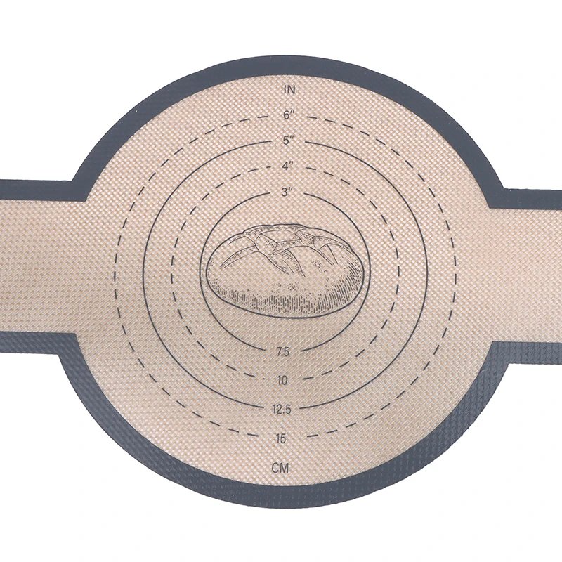 Silicone Baking Mat Dough Transfer Pad Instead Of Parchment Sling Long Handle Sling Non-Stick Extraction Pad Oven Accessories