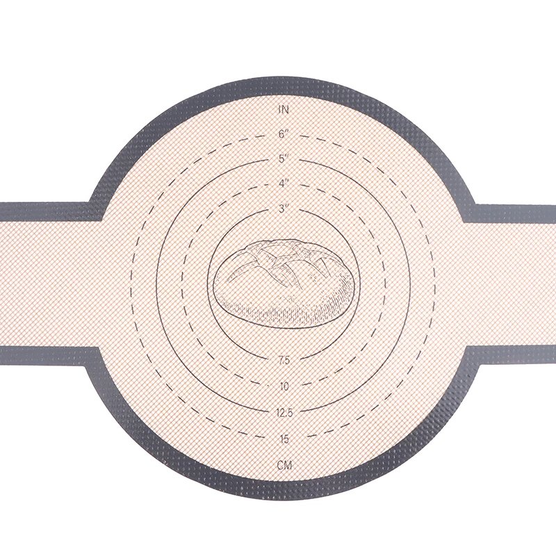 Silicone Baking Mat Dough Transfer Pad Instead Of Parchment Sling Long Handle Sling Non-Stick Extraction Pad Oven Accessories