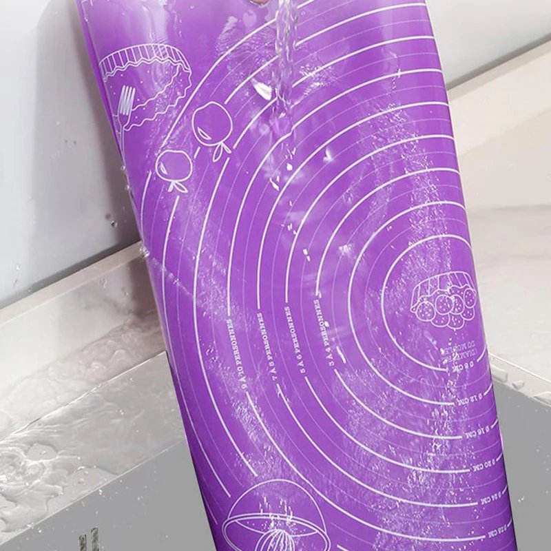 Silicone Baking Mats Sheet Pizza Dough Non-Stick Maker Holder Pastry Kitchen Accessories Cooking Tools Utensils Bakeware Gadget