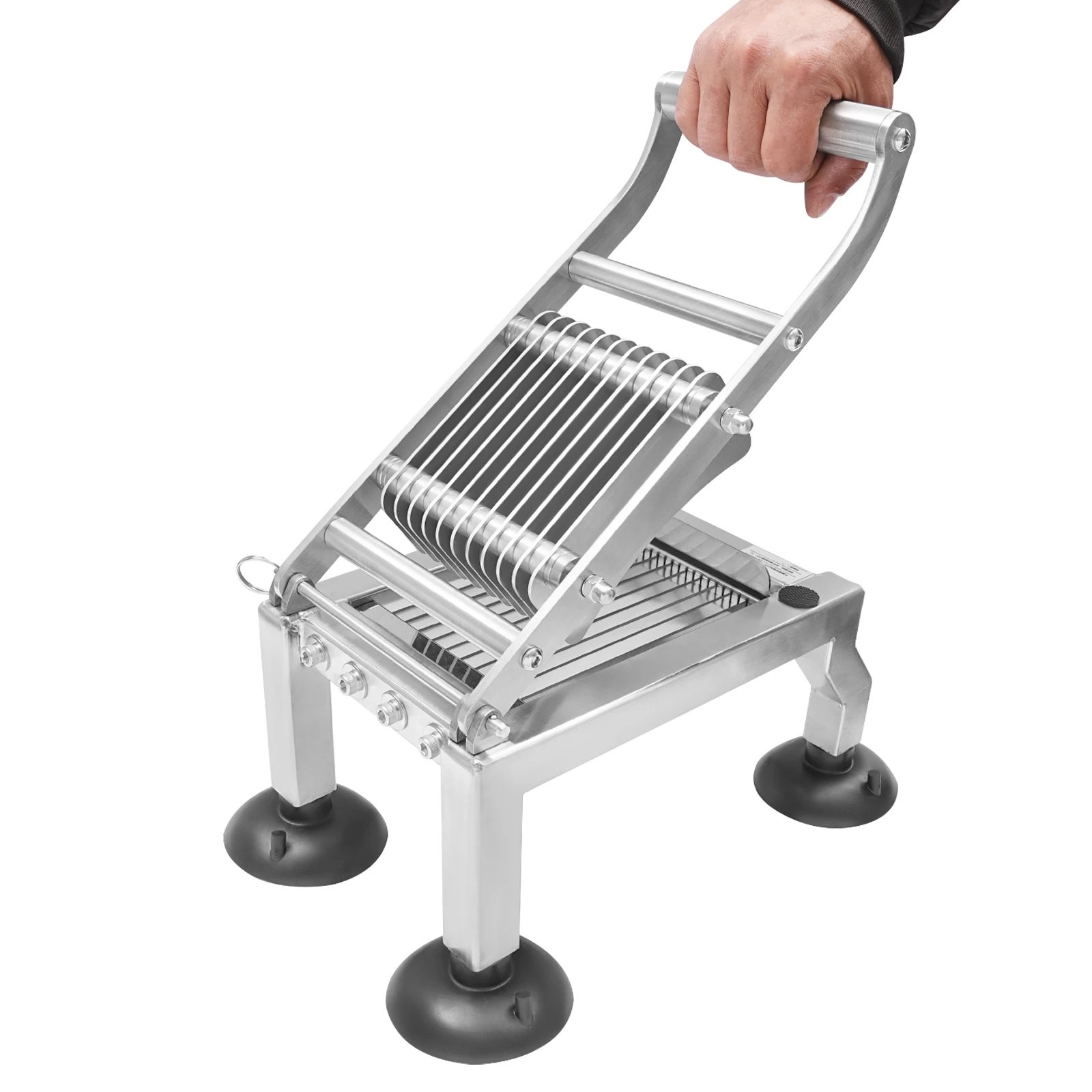 10mm Thickness Manual Cutter Commercial Cutting Machine Stainless Steel Slicer Tool With 4 Suction Cups