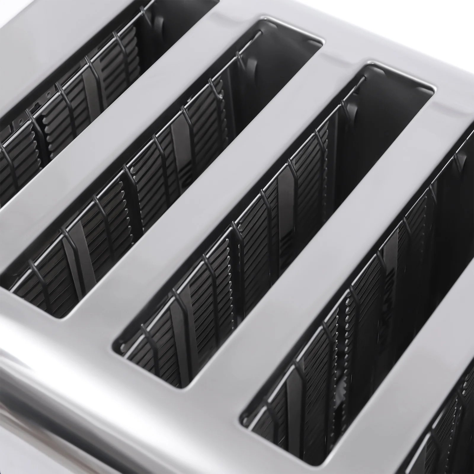 Breakfast Silver Toaster Home Stainless Steel Bread Baking Machine with Timing Function Commercial Bread Maker Machine for Home