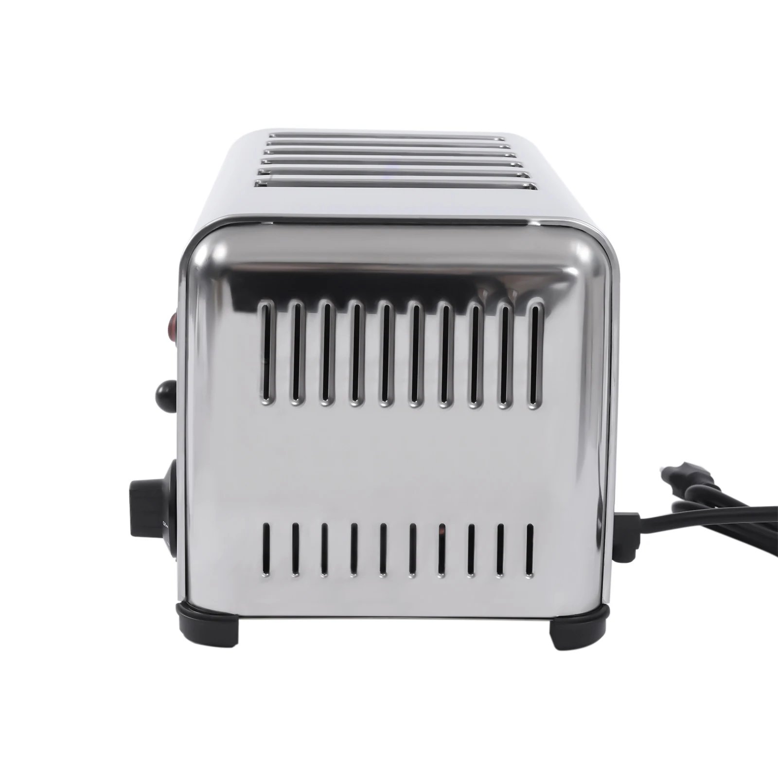 Breakfast Silver Toaster Home Stainless Steel Bread Baking Machine with Timing Function Commercial Bread Maker Machine for Home