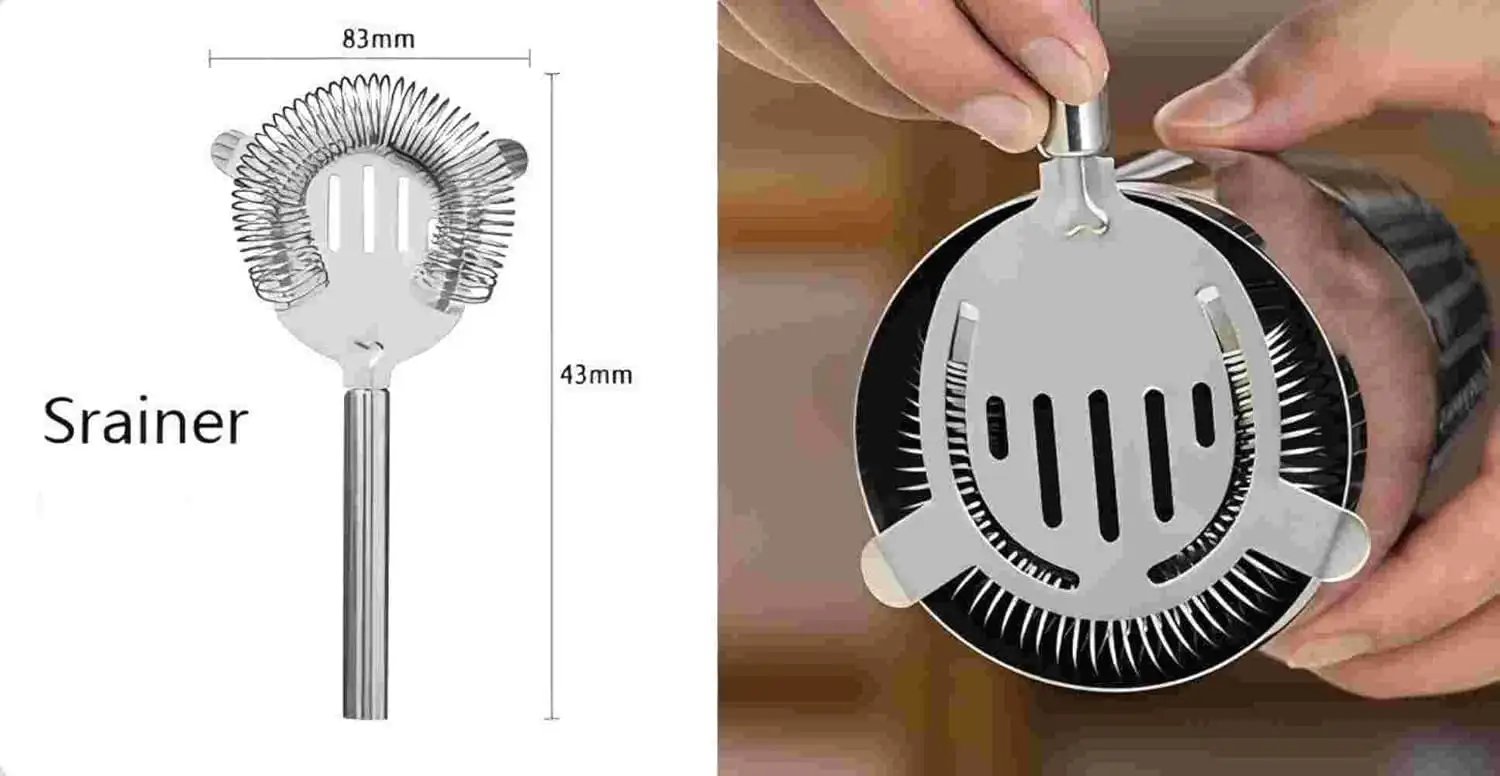 Cocktail Shaker Set with Bamboo Stand,14 Pcs Mixology Bartender Kit,304 Stainless Steel Bartending Kit,Bar Accessoriess for Home