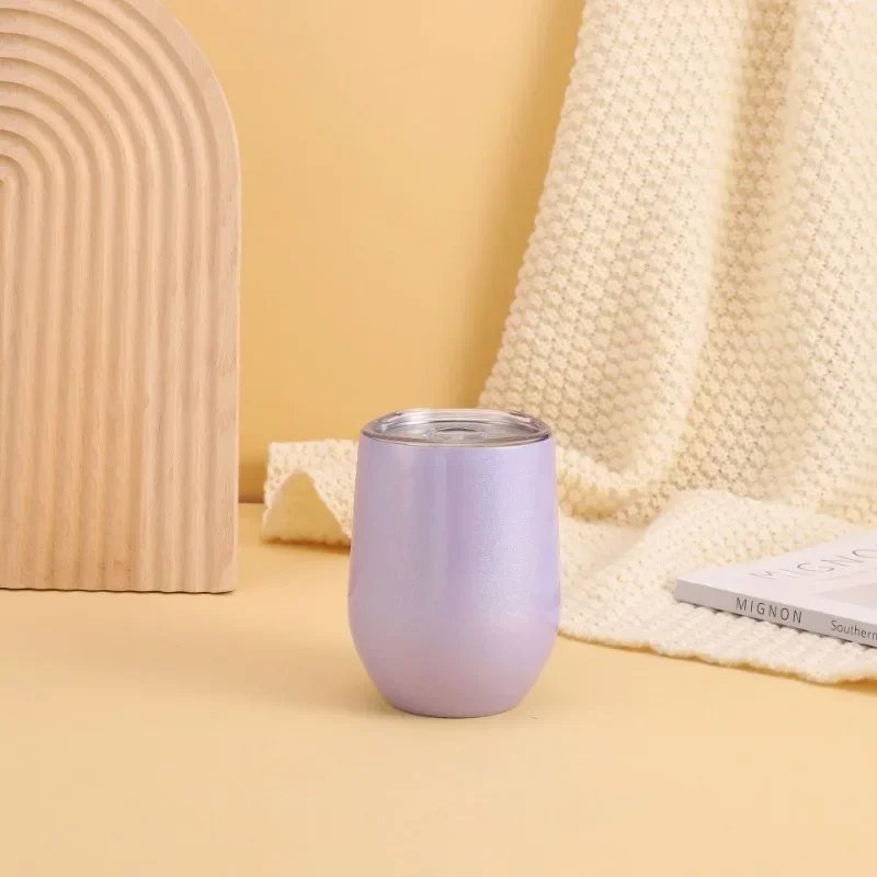 360ml 12oz Thermal Insulated Stainless Steel Tumbler Double Wall Water Bottle Portable To Go Coffee Mug Travel Dinking Cup