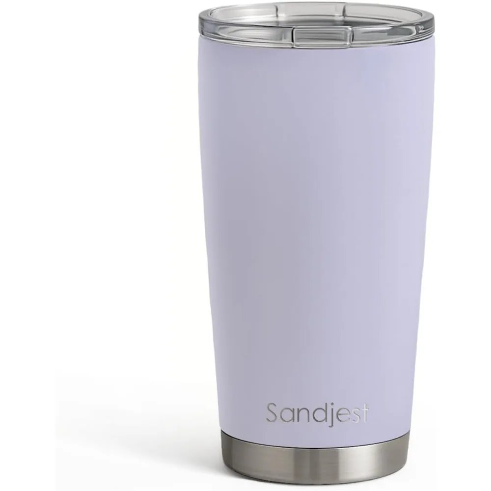 20oz Stainless Steel Double Wall Vacuum Insulated, Travel Coffee Cup, Gifts for Men Women Birthday Christmas