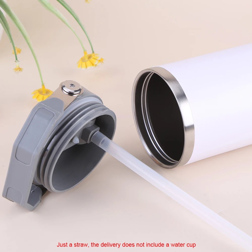 5Pcs Replacement Straws Wear-Resistant Reusable Straws Long Straws Plastic Straws for Stanley 30oz Accessories