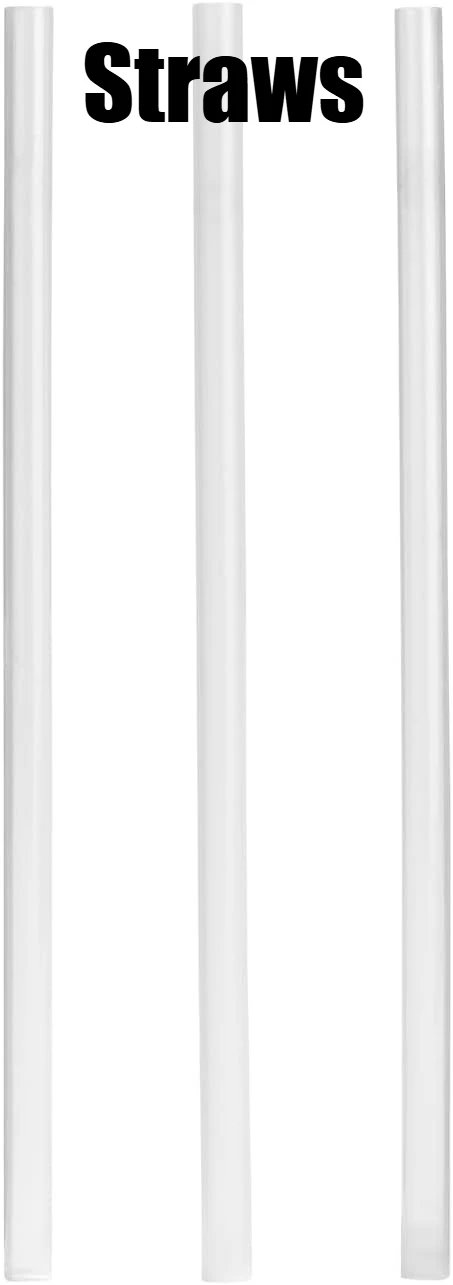 Replacement Straws 3 Count (Pack of 1)