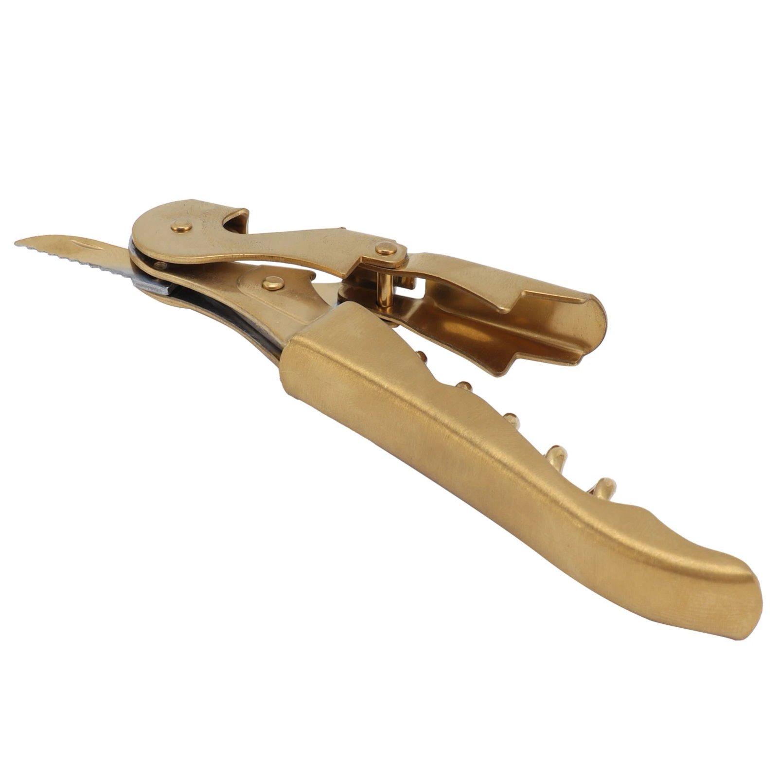 Sea Horse Corkscrew Wine Tool Bottle Opener Knife Stainless Steel Hippocampus Can Opener Double Hinged CorkscrewGold Sea Horse Corkscrew Wine Tool Bottle Opener Knife Stainless Steel Hippocampus Can Opener Double Hinged CorkscrewGold