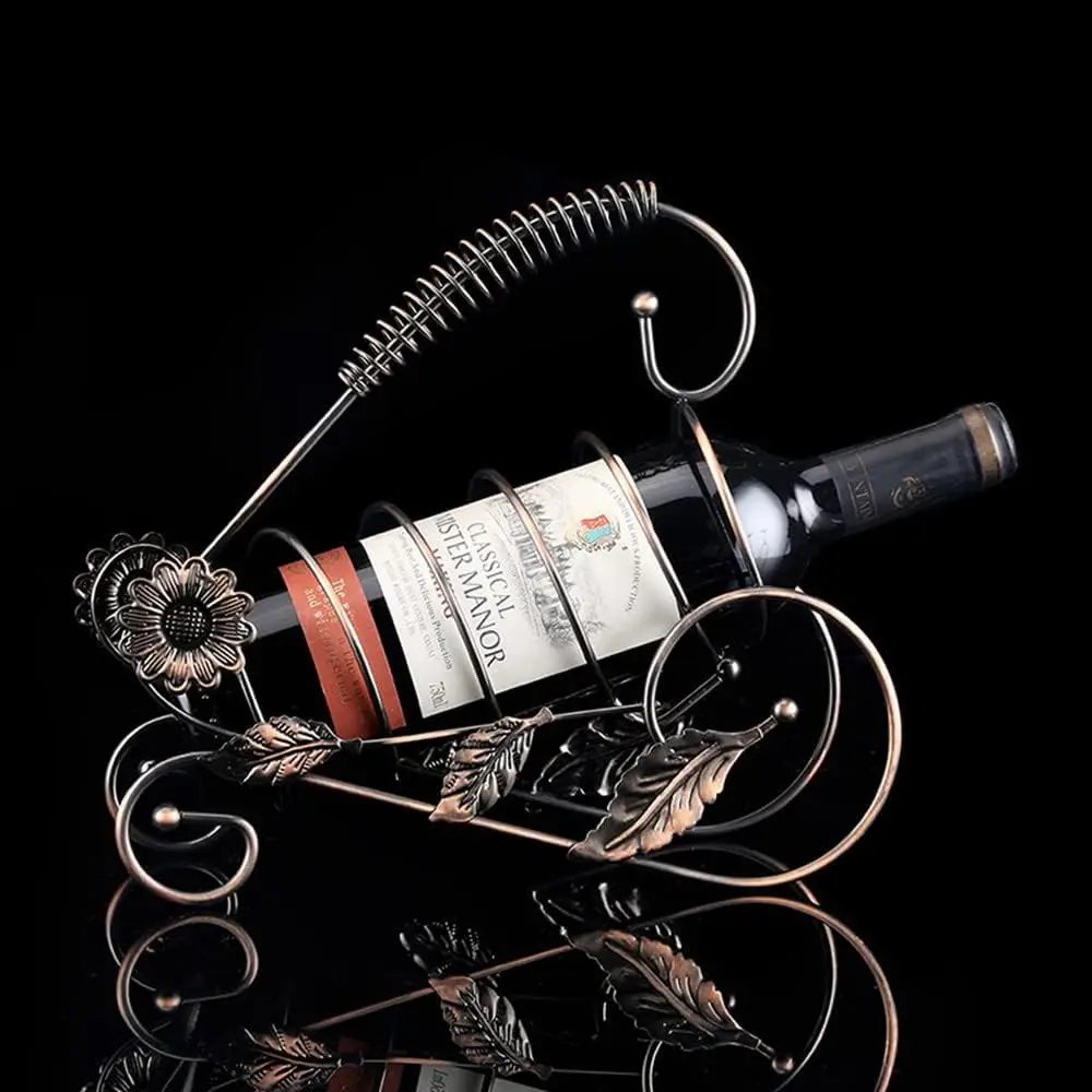 Fantasee - Wine Glass Holder, Tabletop Stemware Rack with 6 Wine Glass Drying Rack Stand