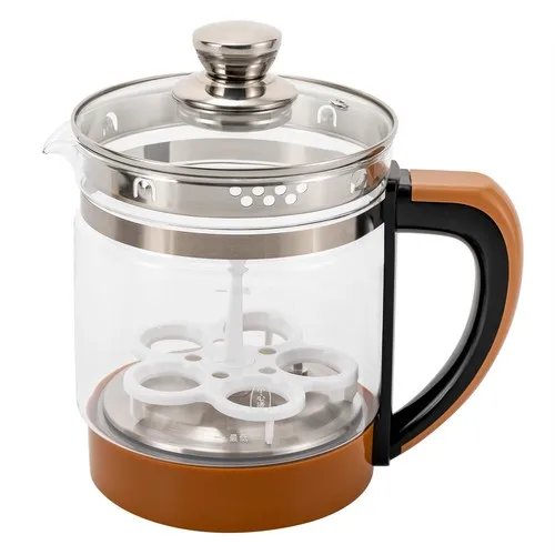 1.8L Electric Glass Tea Kettle - Multifunction Hot Water Boiler with Keep Warm & 6 Temp Settings, BPA-Free  glass teapot