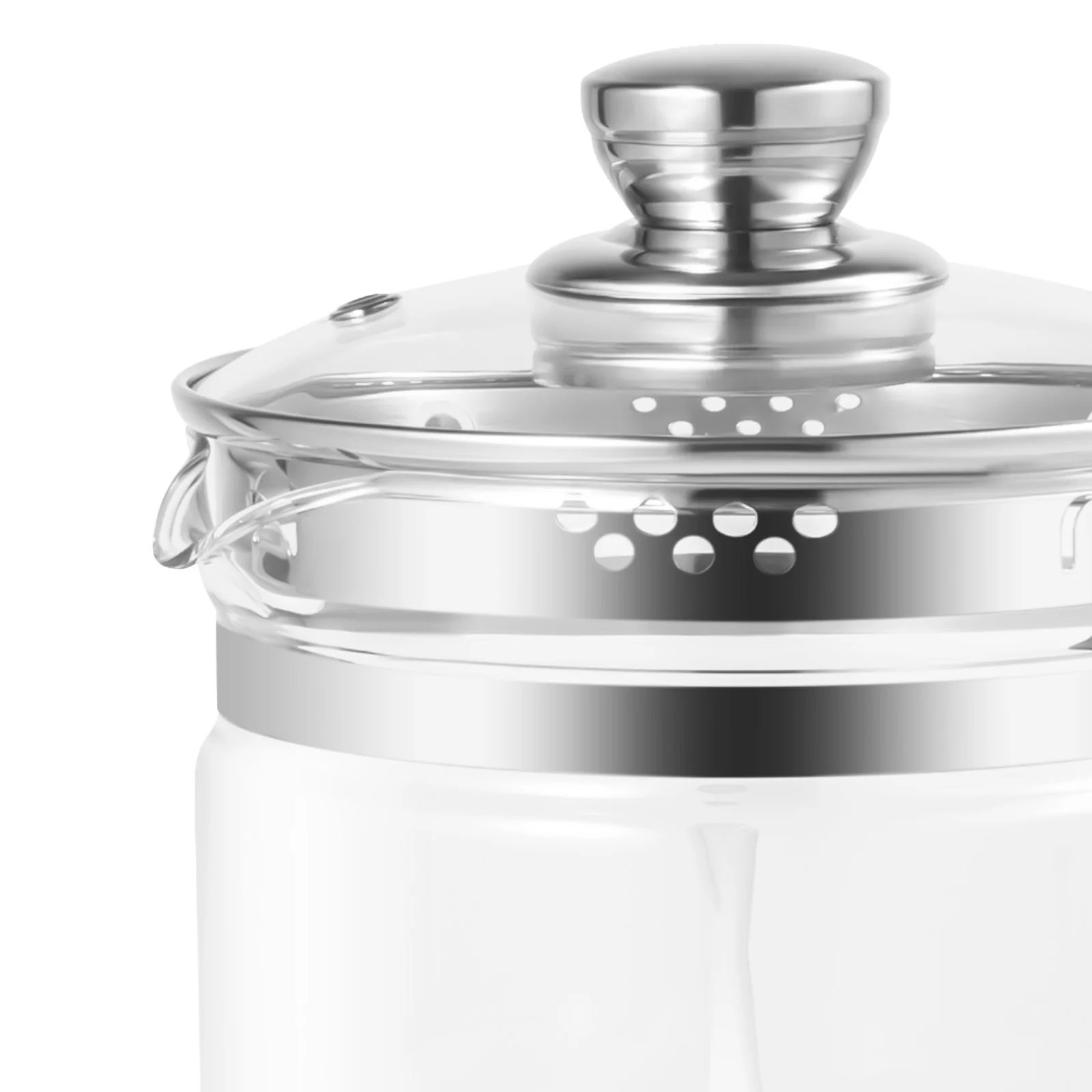 1.8L 800W Electric Health Pot Electric Glass Kettle for Boiling Water Tea Maker Electric Kettle Tea Maker with 18 Smart Menu