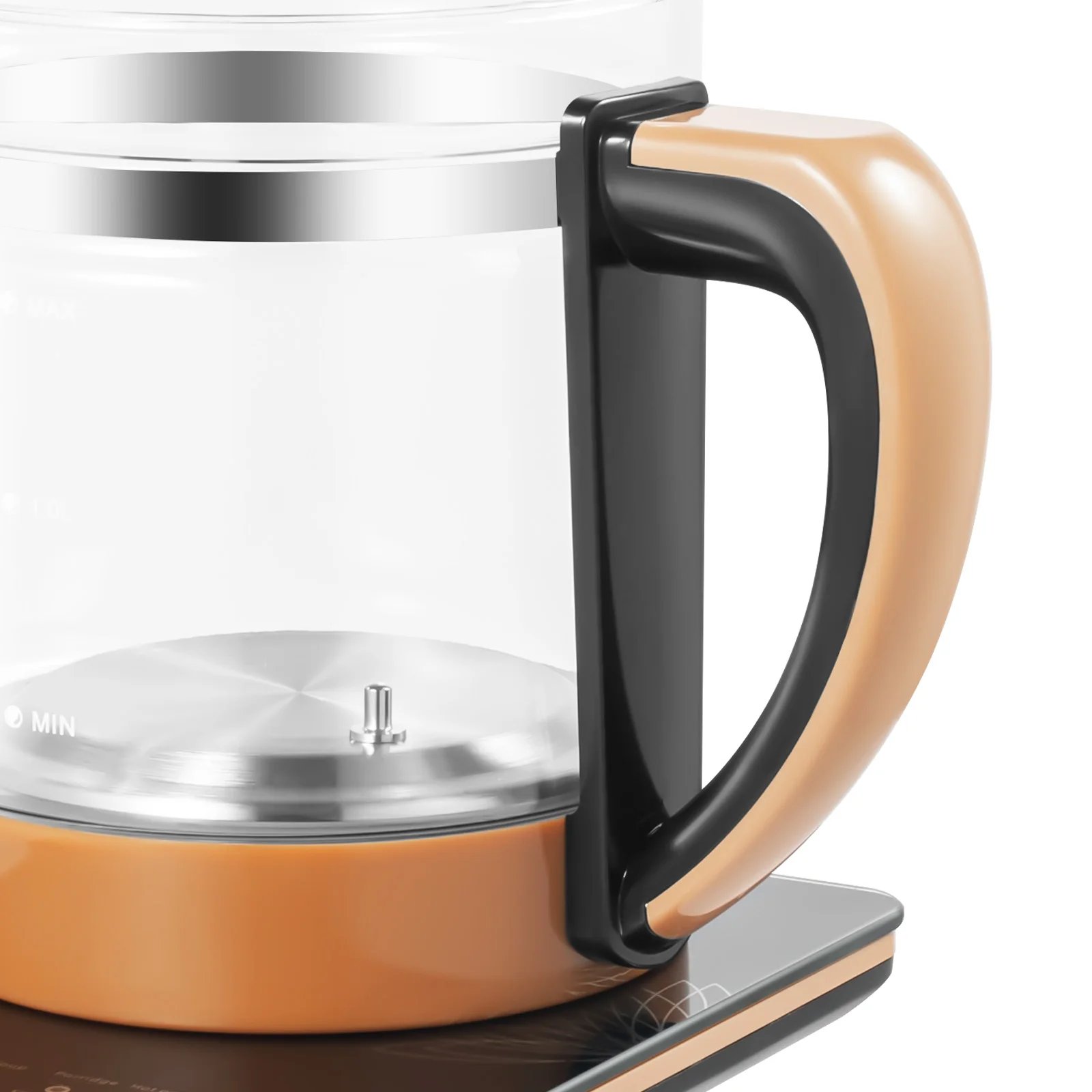 1.8L 800W Electric Health Pot Electric Glass Kettle for Boiling Water Tea Maker Electric Kettle Tea Maker with 18 Smart Menu