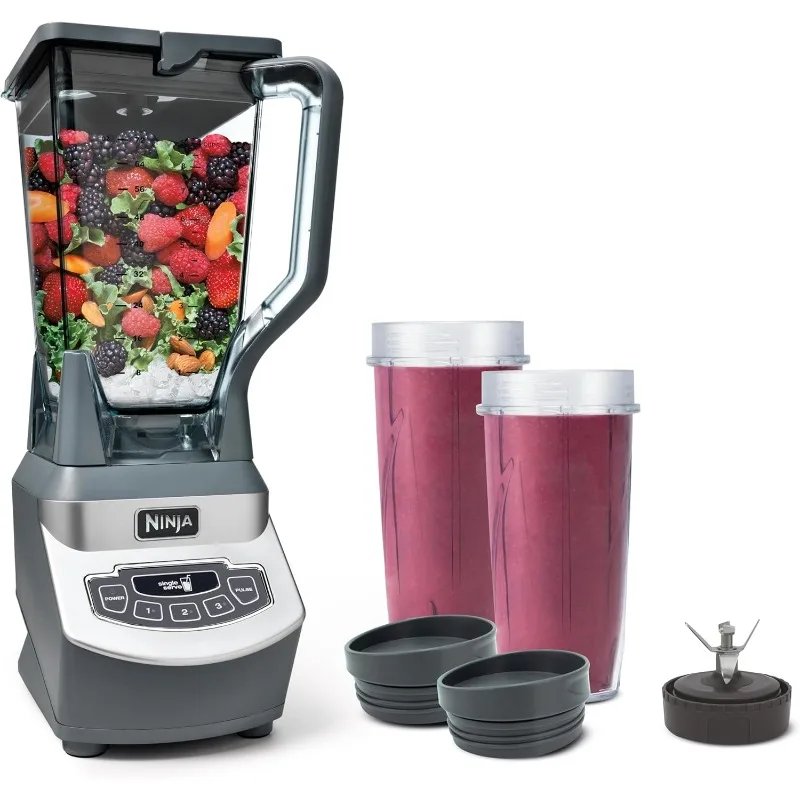 Ninja Blender, For-Smoothies, Salsa, Shakes, Slush, and-Frozen Drinks, Blender, Pitcher, and-Lid,Blender for-Kitchen,Crushes Ice