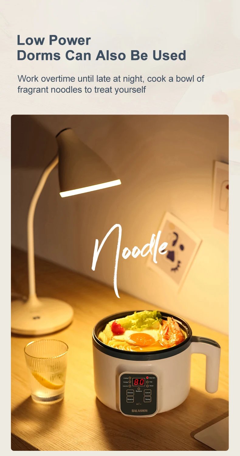 Electric Rice Cooker 110V/220V Multi cooker Single Double Layer Mini Non-Stick Smart Mechanical Hotpot for Kitchen and Home