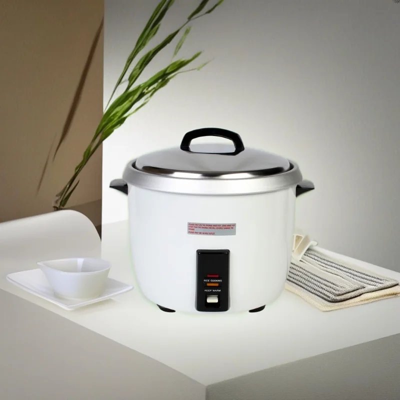 Thunder Group SEJ50000 30-Cup (Uncooked) 60-Cup (Cooked) Rice Cooker/Warmer, White
