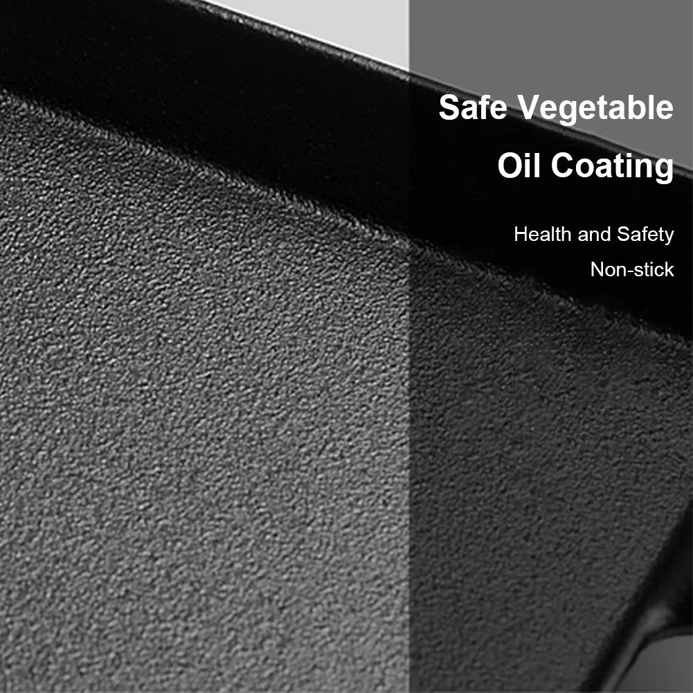 Cast Iron Non Stick Pan Mini Egg Frying Japanese Thickened Pot Non-Stick Tamagoyaki Frying Pan for Home Kitchen Cooking