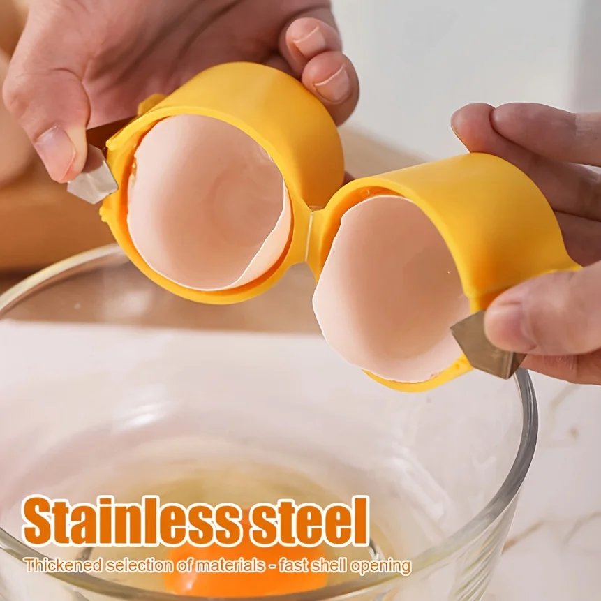 New Portable Egg Opening Machine Quick Egg Beater Kitchen Egg Sheller Kitchen Accessories