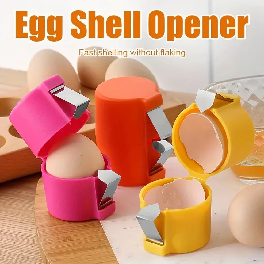 New Portable Egg Opening Machine Quick Egg Beater Kitchen Egg Sheller Kitchen Accessories