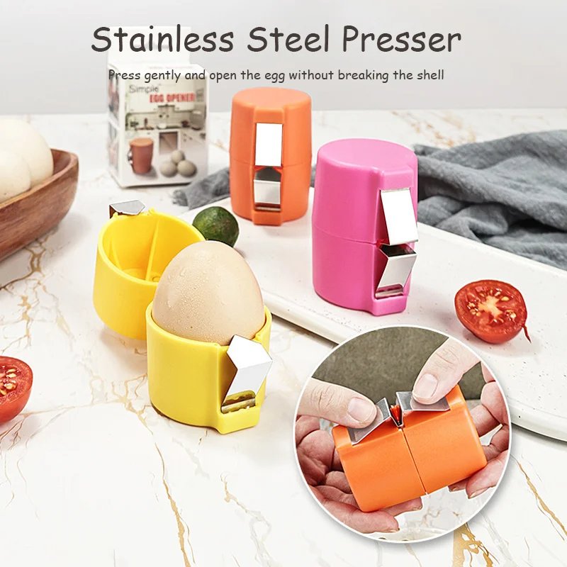 Egg Shell Opener,Egg Cracker Tool,Handheld Egg Opener for Hard Boiled Eggs, Stainless Steel Eggshell Breaker Egg Shell Cutter Egg Shell Opener,Egg Cracker Tool,Handheld Egg Opener for Hard Boiled Eggs, Stainless Steel Eggshell Breaker Egg Shell Cutter