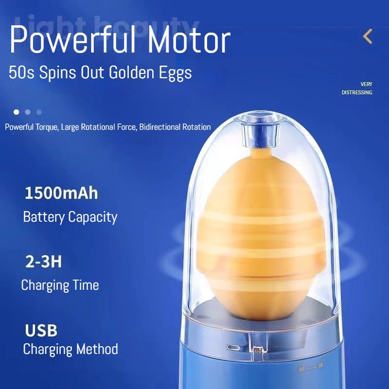 Electric Egg Yolk Mixer Egg Yolk and Egg White Mixer USB Rechargeable Egg White Mixer Automatic Egg White Mixer Shaker