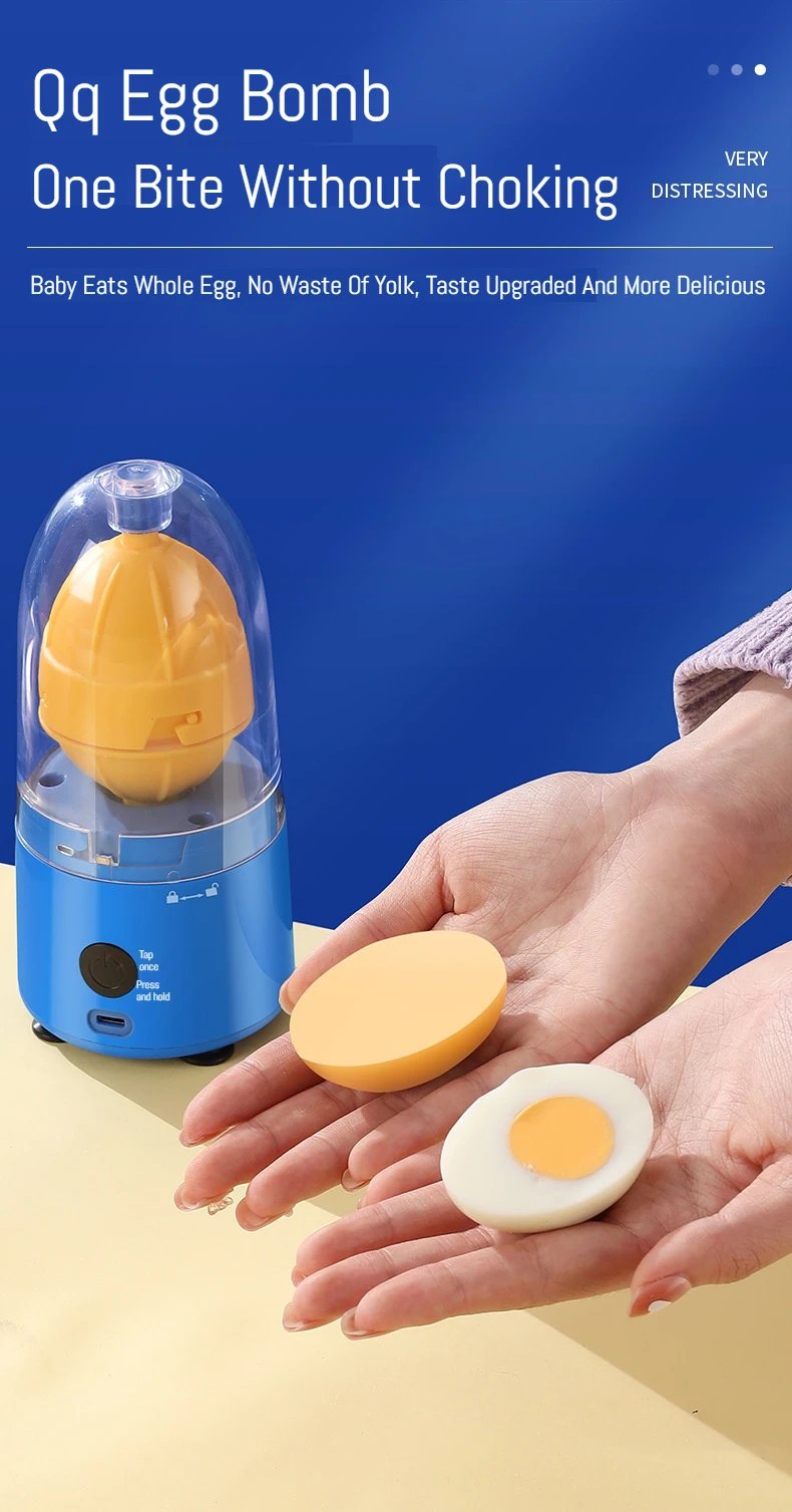 Electric Egg Yolk Mixer Egg Yolk and Egg White Mixer USB Rechargeable Egg White Mixer Automatic Egg White Mixer Shaker