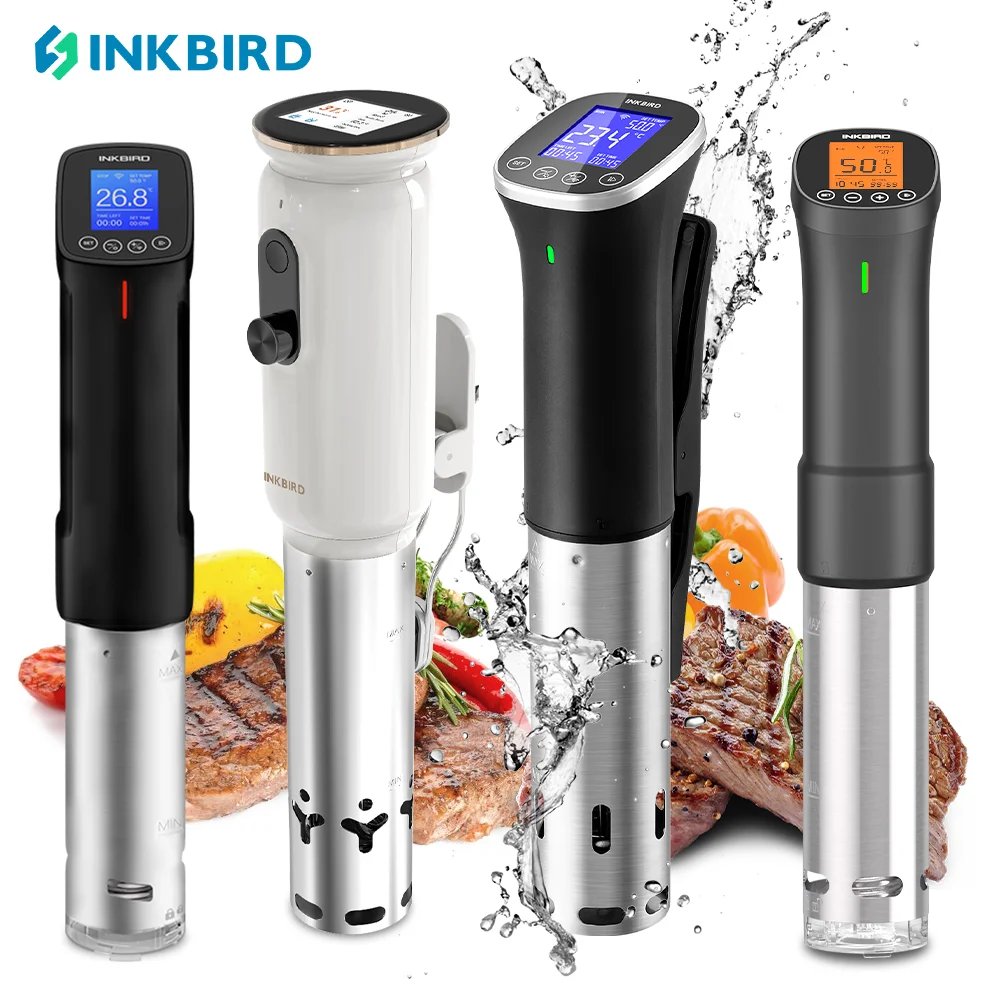 INKBIRD US Stock WiFi Sous Vide Machine US Plug Sous Vide Cooker APP Remote Control with Recipes Alarms Timer For Cooking Meat