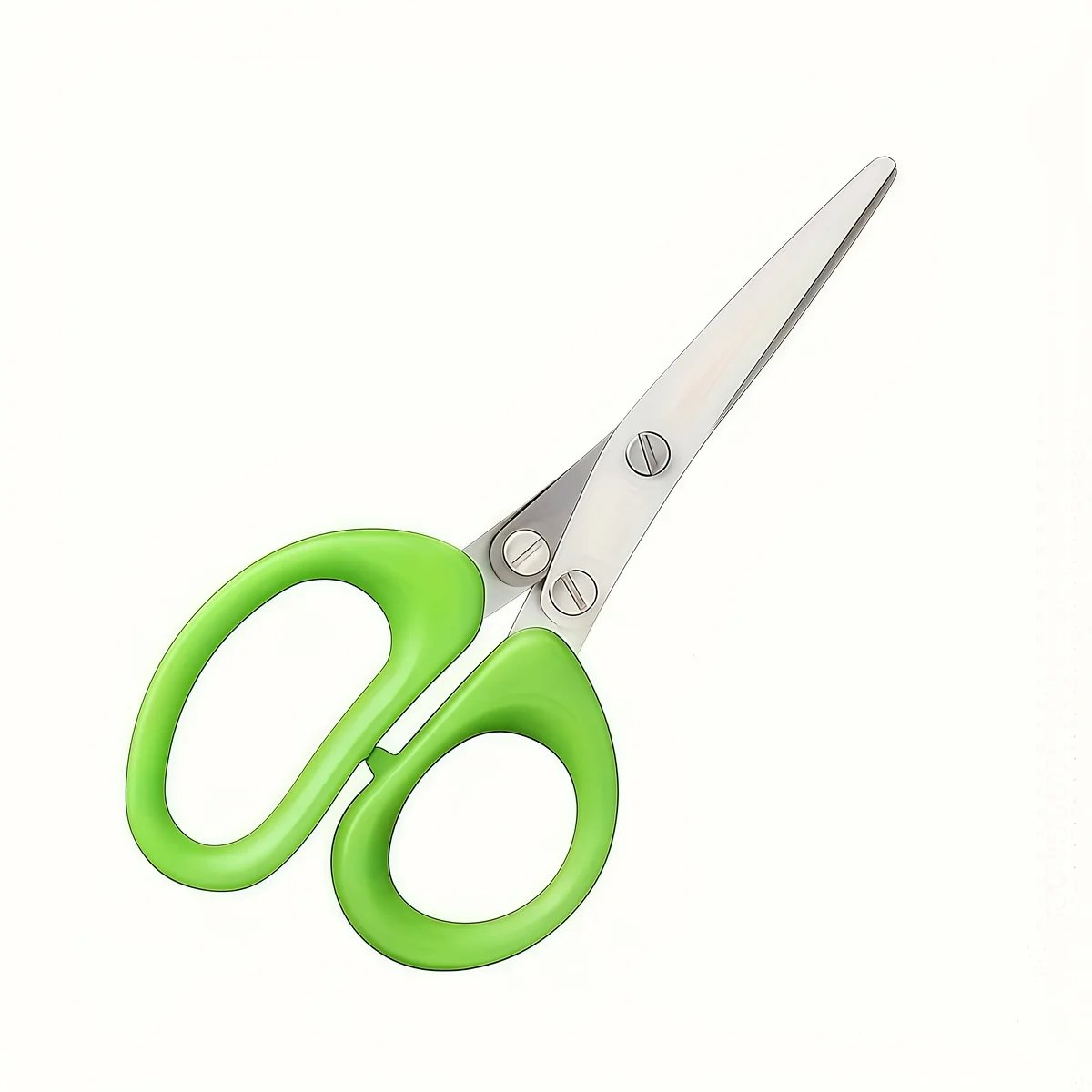 Forged Stainless Steel Ambidextrous Kitchen Scissors 5 Layered Ultra Sharp Versatile Onion Herb Shredder Durable Easy Clean