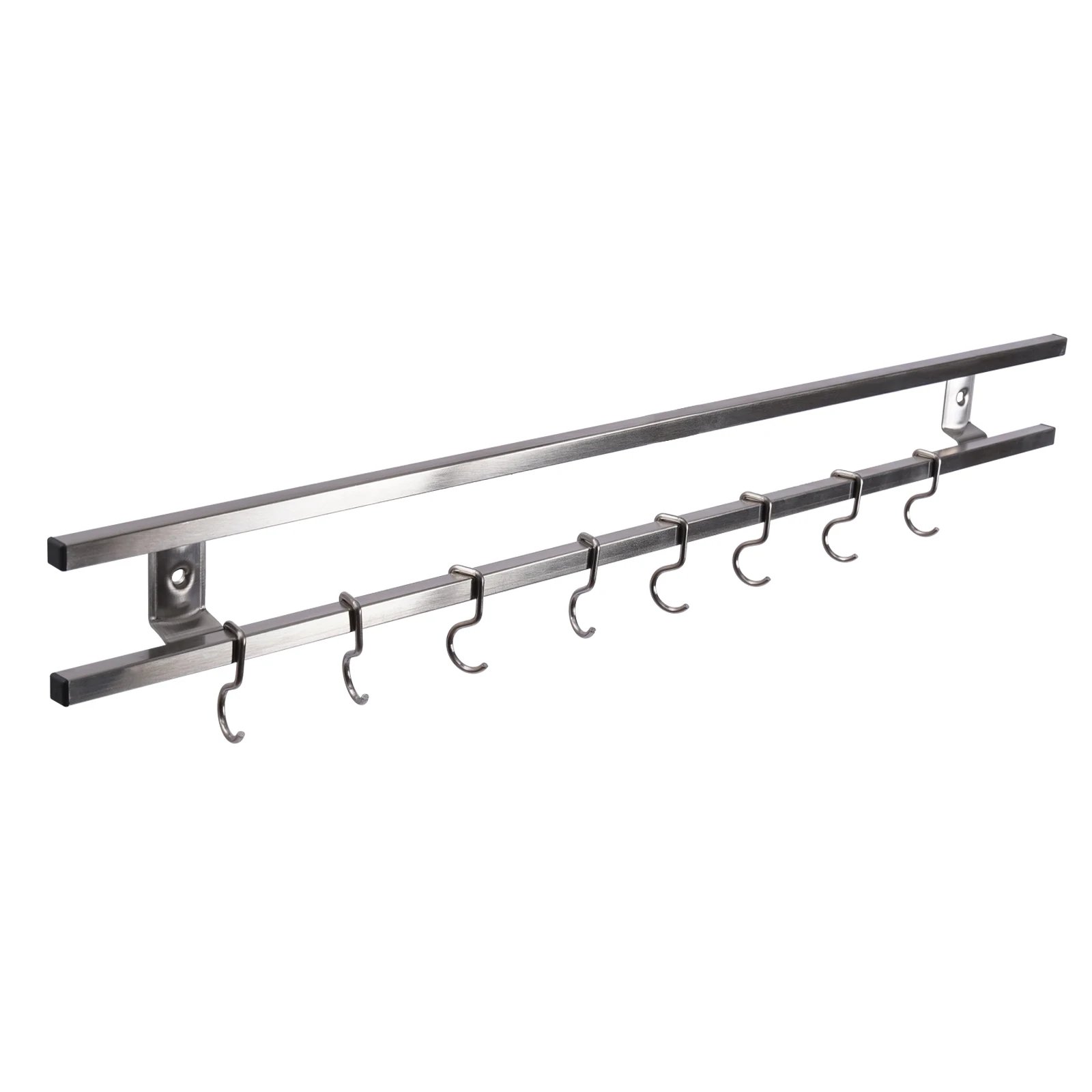 24 inch Magnetic Knife Holder with 8 Hooks