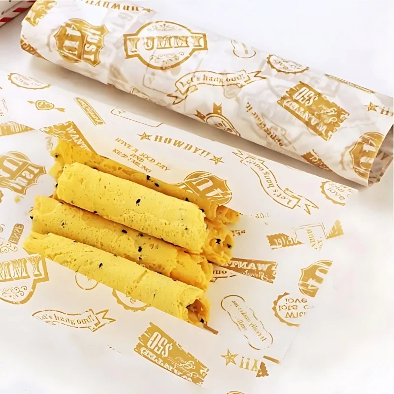 Pastry Pad Paper (Waxed) &ndash; Food Contact Safe, Oil-Proof, Freezer/Microwave Friendly for Bakeries