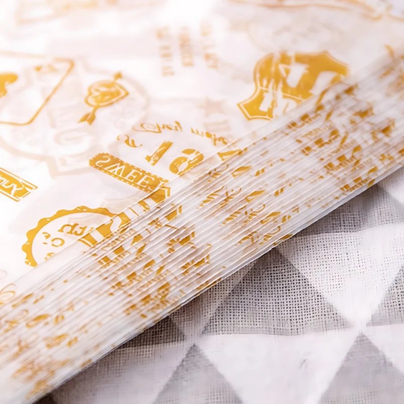 Pastry Pad Paper (Waxed) &ndash; Food Contact Safe, Oil-Proof, Freezer/Microwave Friendly for Bakeries