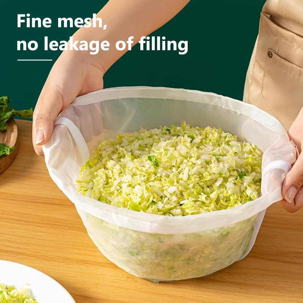 Soy Milk Bag Multi-Function Mesh Strainer Bag Fine Mesh Brew Filter Bag Food Strainer Bag for Straining Oat/Almond Milk