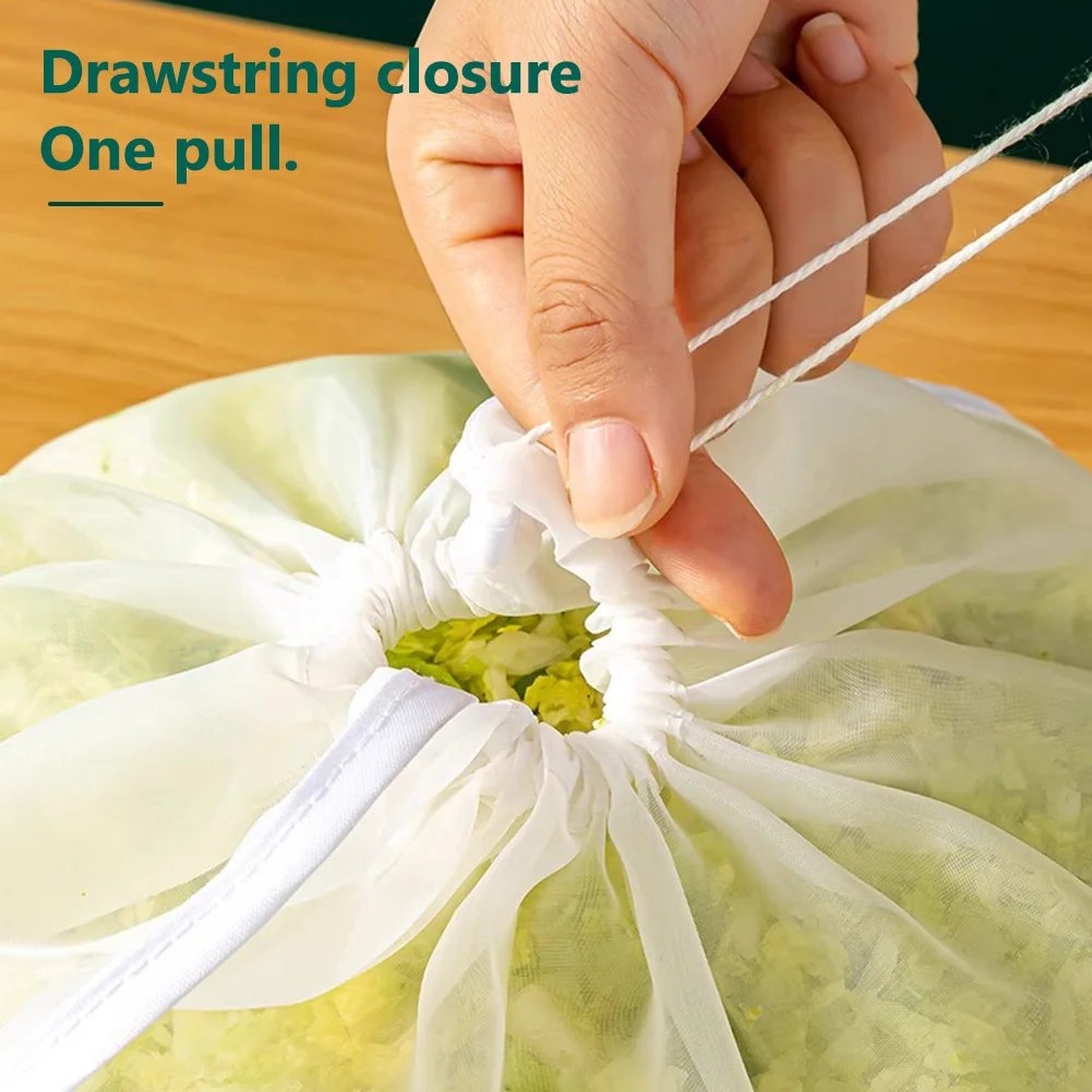 Soy Milk Bag Multi-Function Mesh Strainer Bag Fine Mesh Brew Filter Bag Food Strainer Bag for Straining Oat/Almond Milk