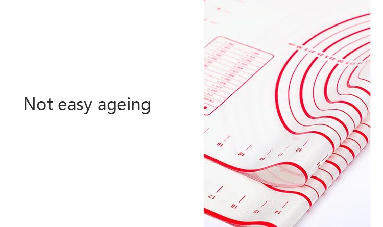 UNTIOR 1PCS Silicone Baking Mat Kneading Pad Dough Mat Pizza Cake Dough Maker Kitchen Cooking Grill Non-Stick Gadgets Bakeware