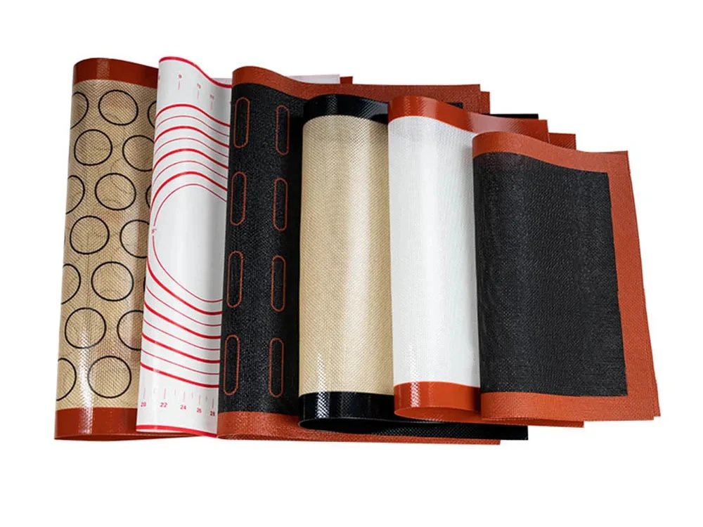 Leak-Proof Silicone Baking Shims With Small Buttons Designed For Fiberglass Heat-Resistant Baking Mats Reuse Cookie Macarons Leak-Proof Silicone Baking Shims With Small Buttons Designed For Fiberglass Heat-Resistant Baking Mats Reuse Cookie Macarons