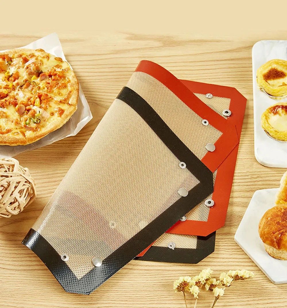 Leak-Proof Silicone Baking Shims With Small Buttons Designed For Fiberglass Heat-Resistant Baking Mats Reuse Cookie Macarons Leak-Proof Silicone Baking Shims With Small Buttons Designed For Fiberglass Heat-Resistant Baking Mats Reuse Cookie Macarons